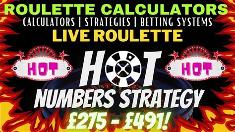 Roulette Hot Numbers Strategy .